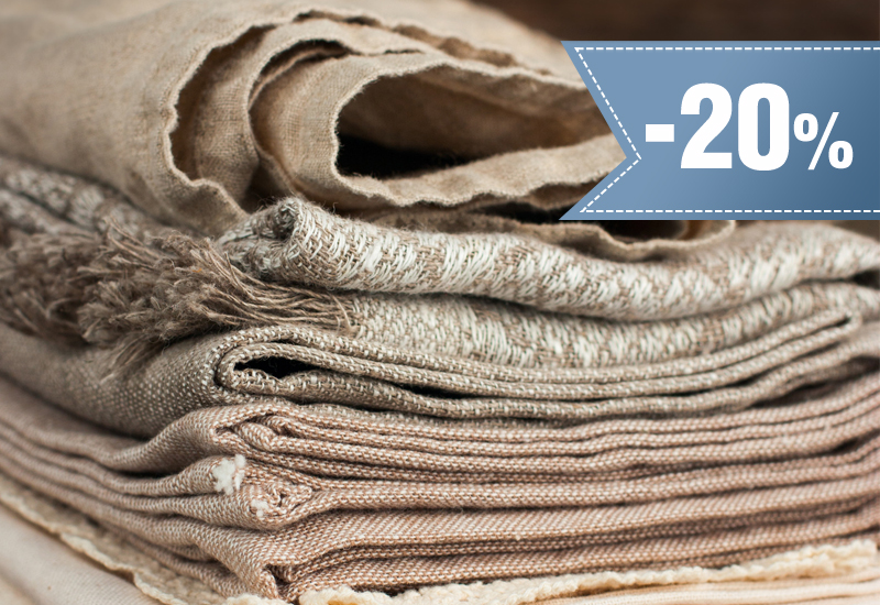 20% rabatu na obrusy i zasłony gotowe