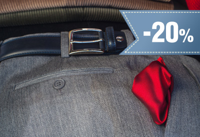 20 % rabatu na wszystkie modele spodni