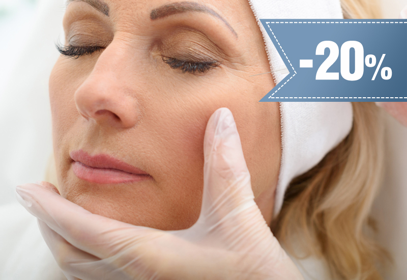 20% rabatu na zabiegi odmładzające