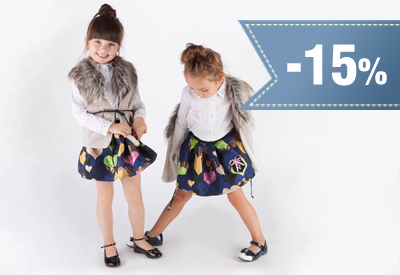15% rabatu na bluzy