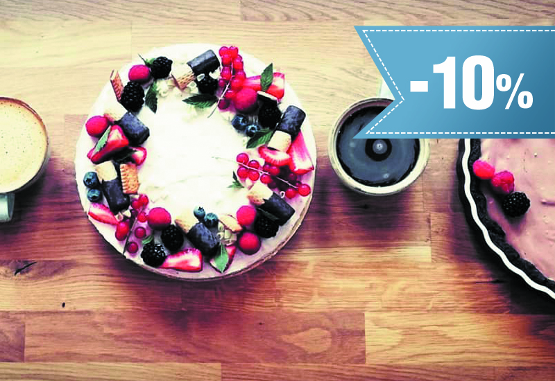 10% rabatu na całe menu