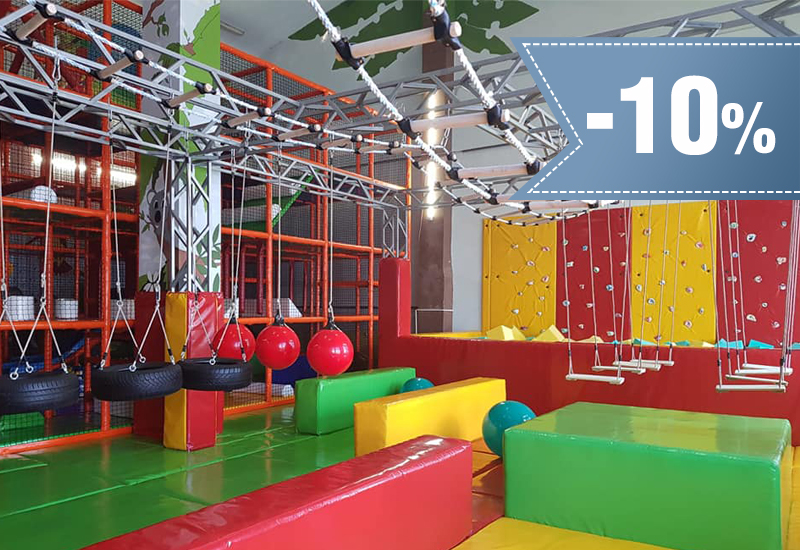 10% rabatu - sala zabaw i zajęcia wspierające rozwój dziecka