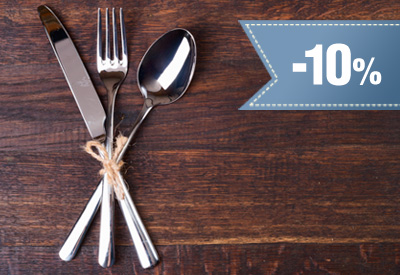10% rabatu na całe menu