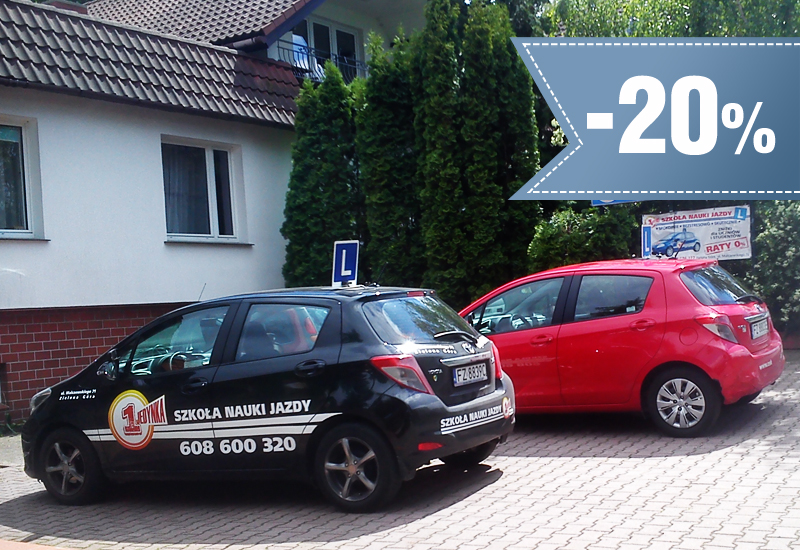 20% rabatu na jazdy doszkalające