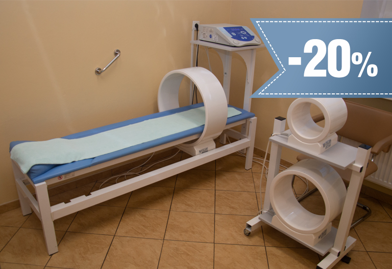 Do 20% rabatu na wybrane zabiegi rehabilitacyjne