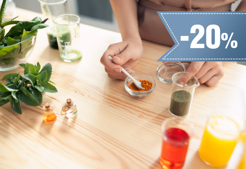 20% rabatu na warsztaty chemiczne