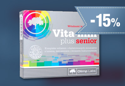 15% rabatu na witaminy dla Seniorów