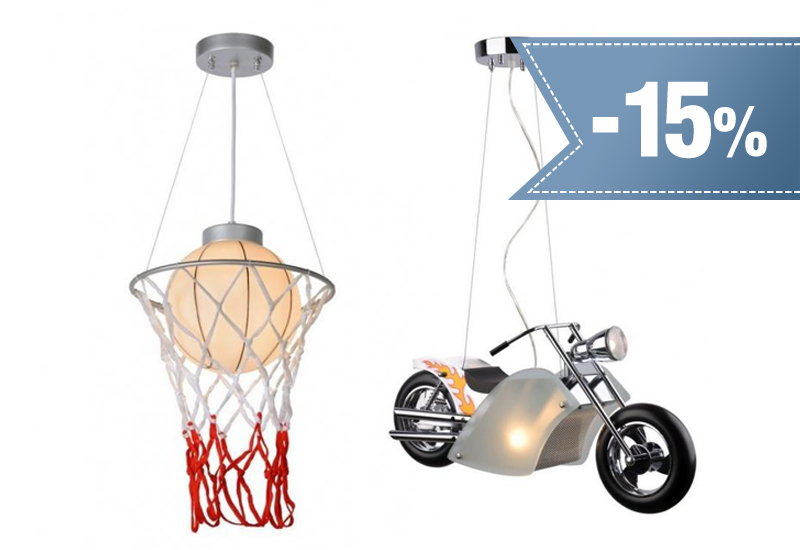 15% rabatu na wyjątkowe lampy dla Twojego wnuka